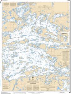 thumbnail for chart Kenora to/à Aulneau Peninsula (Northern Portion / Partie nord)