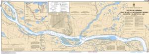 thumbnail for chart Tulita (Fort Norman), Police Island to/aux Halfway Islands Kilometre 810 / kilometre 860