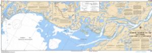 thumbnail for chart East Channel, Lousy Point to/à Tuktoyaktuk Kilometre 1710 / Kilometre 1766