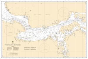 thumbnail for chart Cape Baring to/à Cambridge Bay