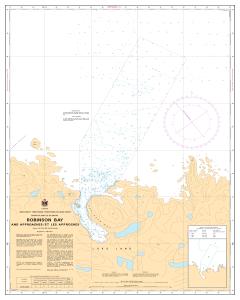 thumbnail for chart Robinson Bay and Approaches/et les Approches