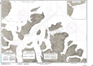 thumbnail for chart Padloping Island and Approaches/ et les Approches