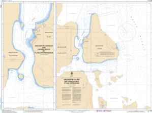 thumbnail for chart Broughton Island and Approaches/et les Approches