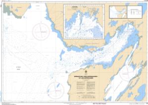 thumbnail for chart Spence Bay and Approaches/et les Approches