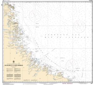 thumbnail for chart Cod Island to / à Cape Harrison