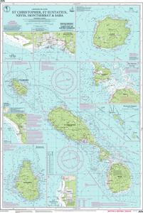 thumbnail for chart St Christopher, St Eustatius, Nevis, Monserrat and Saba