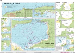 thumbnail for chart North Coast of Trinidad and Golfo de Paria