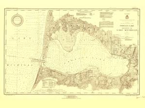 thumbnail for chart MI,1930,Portage Lake