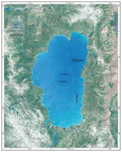 Lake Tahoe Nautical Chart