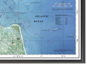 Lower Chesapeake Bay Chart