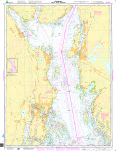 thumbnail for chart Oslofjorden. Fulehuk - Filtvet - Rødtangen