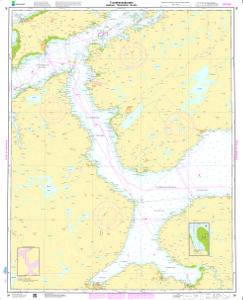 thumbnail for chart Trondheimsfjorden, Agdenes - Thamshamn - Buvika