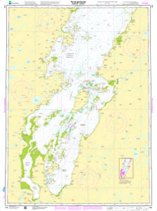 thumbnail for chart Porsangerfjorden, Kistrand - Lakselv