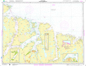 thumbnail for chart Sør-Varanger, Bugøynes - Grense Jakobselv