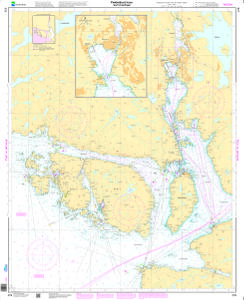 thumbnail for chart Flekkefjord havn med innseilinger