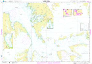 thumbnail for chart Hinlopenstretet N. Fosterøyane - Nordporten