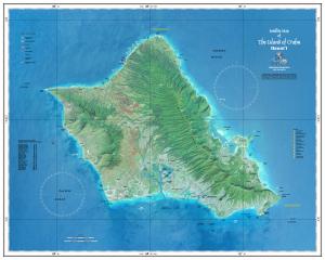 Oahu Ocean Depth Chart