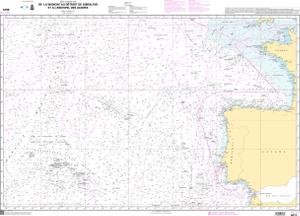 thumbnail for chart De La Manche au Détroit de Gibraltar et à larchipel des Açores