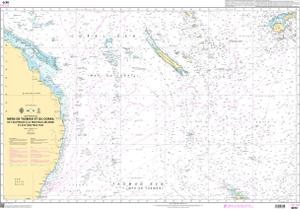 thumbnail for chart Mers de Tasman et du Corail - De lAustralie à la Nouvelle-Zélande et  aux Îles Fidji (Fiji)