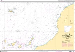 thumbnail for chart De Casablanca (Dâr el Beïda) au Cap Jubi - Archipel de Madère (Arquipelago da Madeira) et Iles Canaries (Islas Canarias)