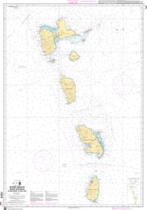 thumbnail for chart Petites Antilles - Partie centrale - De Montserrat à Saint Lucia