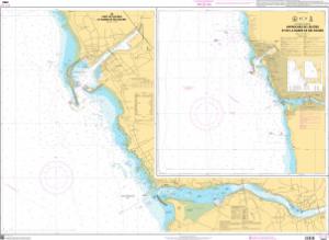 thumbnail for chart Approches de Leixões et de la Barre de Rio Douro