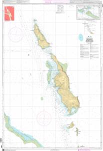 thumbnail for chart Îles Belep - Îles Pott et Art - Îles Daos du Nord
