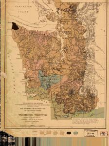 thumbnail for chart WA,1876,Indian Tribues of Washington Territory