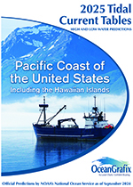 2025 Tidal Table - Pacific Coast of the United States