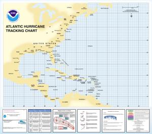 thumbnail for chart Atlantic Hurricane Tracking Chart